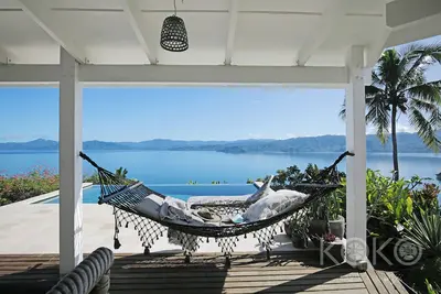 Image de Koko Savusavu, Fiji Honeymoon Villa Amazing 270° Panoramic View Infinity Pool