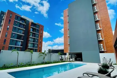 Image de Spacious 3-Bedroom Apartment with Fitness Center and WiFi in Charming Luque