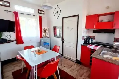 Image de Appartement F2 Tokyo -Terrasse piscine -coin barbecue. \nA 3km du centre ville!