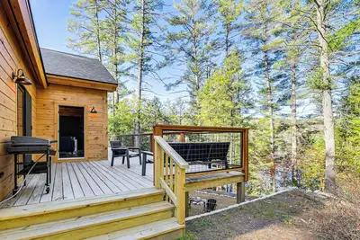 Image de Loon Lake View: Newly Built Log Cabin w/ Fire Pit!