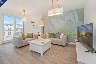 Image de Apartment \"Stettiner Waterlelie\": Vacation with leisure room, sauna and view of nature