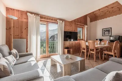 Image de Appt l'Edelweiss - Balcon - Vues - Ski