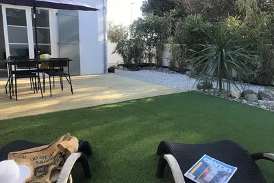 Image de Plage & Port A Pied Depuis Notre Charmante Villa  Neuve