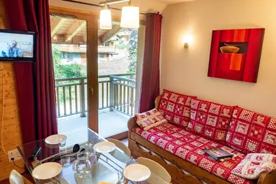 Image de Appartement 3 pièces, 6 personnes, au pied des pistes, animaux acceptés