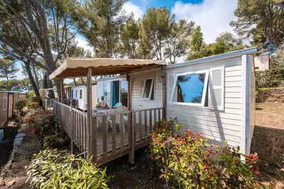 Image de Mobil-home | Premium Azure | 3 Ch. | 6 pers. | Terrasse surélevée