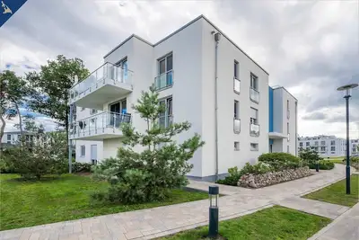 Image de \"Fewo Stettiner Waterlelie\" with recreation room, parking lot, sauna - Fewo \"Stettiner