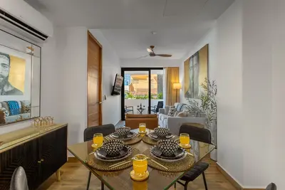 Image de Stylish 1bd condo, ground floor and rooftop! 1bd Condo for rent in Versalles, Pu
