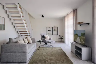 Image de Relax at Pine Hill Resort: modern maisonette apartment A 11 with a view of the lagoon