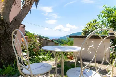 Image de Maison de vacances 'La Casa Del Conte' avec vue sur la mer, terrasse privée et Wi-Fi