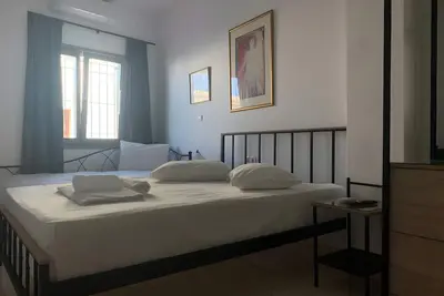 Image de Chambre 'Porto Chania A3' avec jardin partagé, Wi-Fi et climatisation