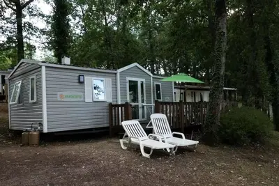 Image de Mobil-home | Classic | 2 Ch. | 4/6 pers. | Terrasse surélevée non couverte | A/C