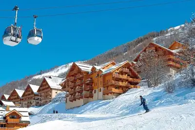 Image de Appartement Duplex 54m2, Ski aux pieds, Plein sud, terrasse, superbe vue