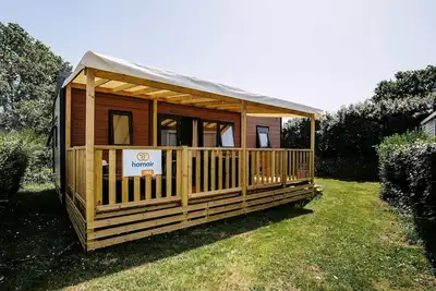 Image de Mobil-home | Premium | 3 Ch. | 6 pers. | Terrasse Lounge | A/C