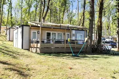 Image de Mobil-home | Premium | 3 Ch. | 6/8 pers. | Terrasse surélevée | A/C