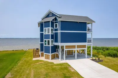 Image de Kite Surf Cottage: Stunning Soundfront Home, Panoramic views of the Sound and Sunset