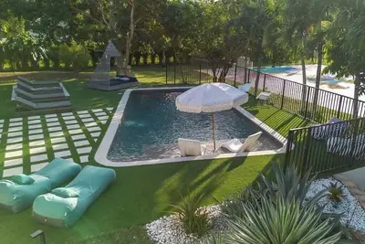 Image de Luxury Villa Heated Pool +Pickleball\/Bkb\/Soccer Ct