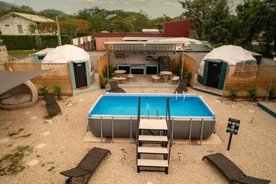 Image de 4 Charming Glamping Domes w/ Ac, WiFi near beautiful Guanacaste beaches w/ Pool