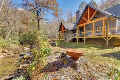 Image de Walk to Nantahala Forest: Mtn-View Creekside Haven