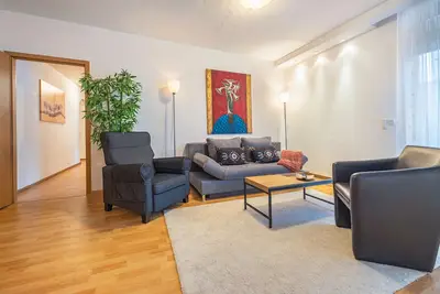 Image de Appartement \"Das Spatzennest\" avec vue sur les montagnes, terrasse privée et Wi-Fi