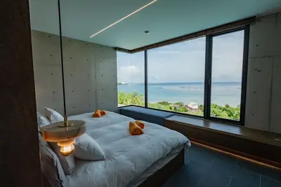 Image de Premium Suite Luxury Villa for Adults|Spectacular infinity pool with the blue ocean of Okinawa all to yourself|Sauna, Jacuzzi, and fire pit for a full day of fun