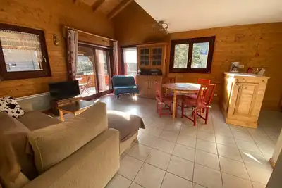 Image de Appartement lumineux 58 m², 2 chambres, balcon, parking, La Chapelle-d'Abondance