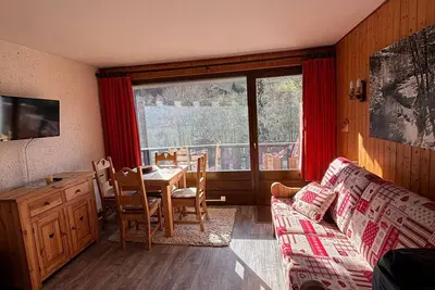 Image de Studio cosy proche pistes ski avec parking et râtelier à skis