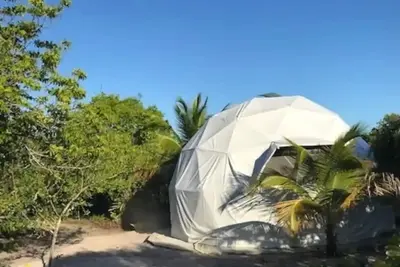 Image de Moreré Viewpoint - Geodesic Tent