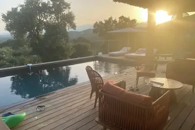 Image de VIlla Nolla - 8 pers - Belle Vue Ensoleillée Montagne et Mer, Piscine chauffée
