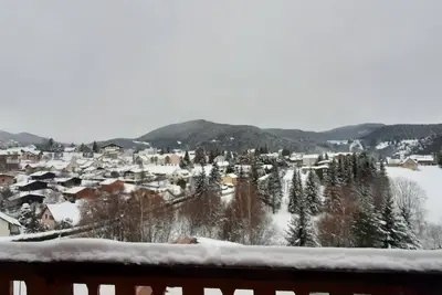 Image de 4ème étage, vue montagne/village, balcon, télévision, 40m², Villard de Lans