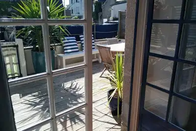 Image de Maison typique de pêcheur à 80 mètres de la plage.