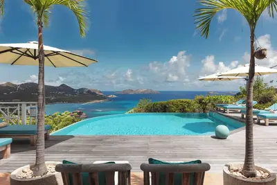 Image de Villa La Route du Rhum | Ocean View villa in Saint Jean with Private Pool & Gym