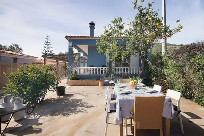 Image de Maison de vacances 'Casa Das Buganvilias' avec vue sur les montagnes, terrasse privée et Wi-Fi