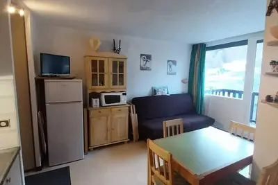 Image de Agréable T2 bien équipé de 6 couchages avec vue sur les pistes 238r