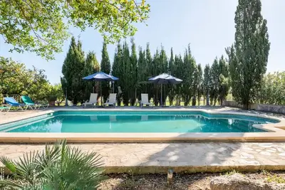Image de Chalet 'Villa Ca'n Tabou' avec vue sur la montagne, piscine privée et Wi-Fi