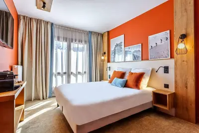 Image de Premium 2 Schlafzimmer Apartment 4 Erwachsene und 1 Kind mit Balkon und Blick