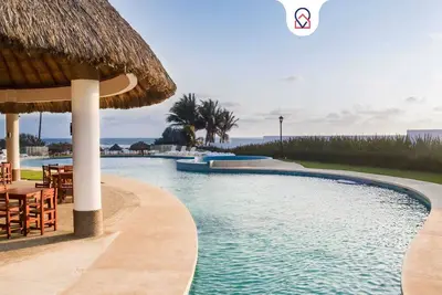 Villa with Pool  Private Beach  Acapulco Diamante