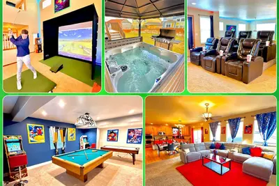 Image de 420Friendly GolfSimulator HotTub 5Bath Theater