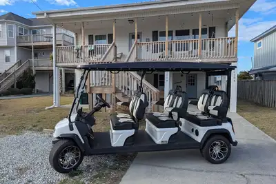 Image de Water view house Topsail beach with Golf cart