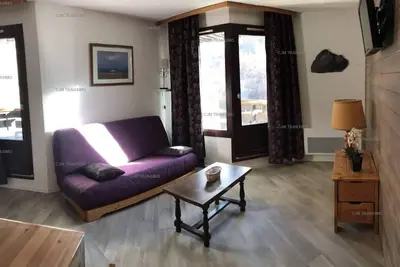 Image de À 10m des pistes de ski, 4ème étage, balcon, télévision, 30m², Les Orres