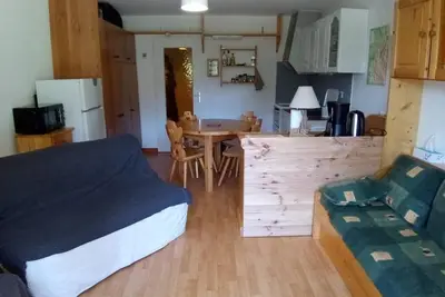 Image de 1er étage, balcon, télévision, 28m², Villard de Lans