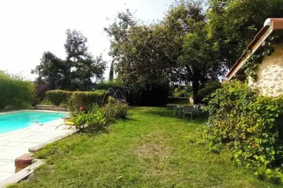 Image de Chambre B avec piscine partagée, Wi-Fi et climatisation