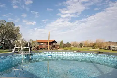 Image de Maison \"Casa Da Lagoa Pateira\" avec piscine privée, Wi-Fi et climatisation