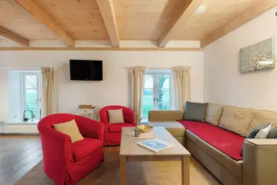 Image de Appartement \"Haus Mühlenhof 3\" avec terrasse partagée, jardin privé et Wi-Fi