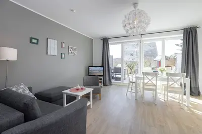 Image de Vacation apartment 1 with terrace in the Fischerhuus in Scharbeutz