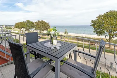 Image de Vacation apartment Deern 17 with sea view in the beach residence in Haffkrug
