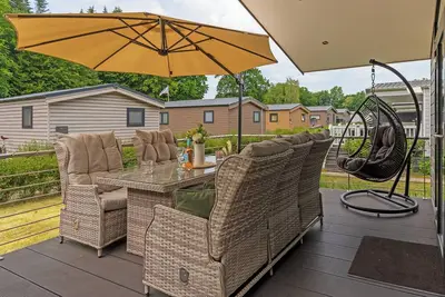 Image de Vacation home Beachcomber with terrace in the vacation home park Lübeck Bay in Haffkrug