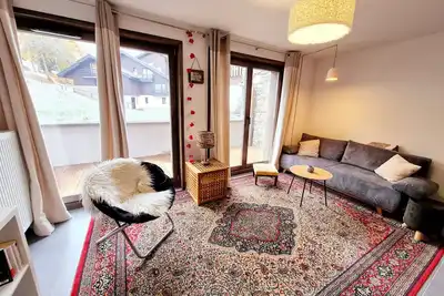 Image de Appartement cosy au centre station, proche pistes, parking, WiFi