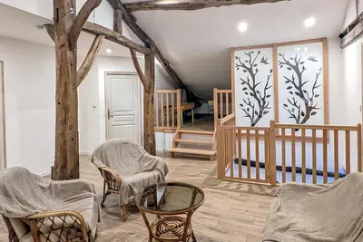 Image de Gîte spacieux avec jardin clos, cheminée et adapté Pmr