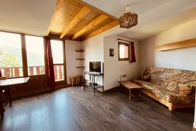 Image de Duplex 8 pers, skis aux pieds à Vallandry, proche centre, balcon