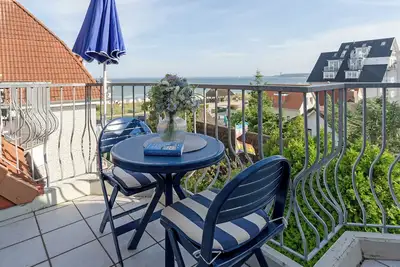 Image de Vacation apartment Strandschlösschen 31 with 2 balconies in Haffkrug.